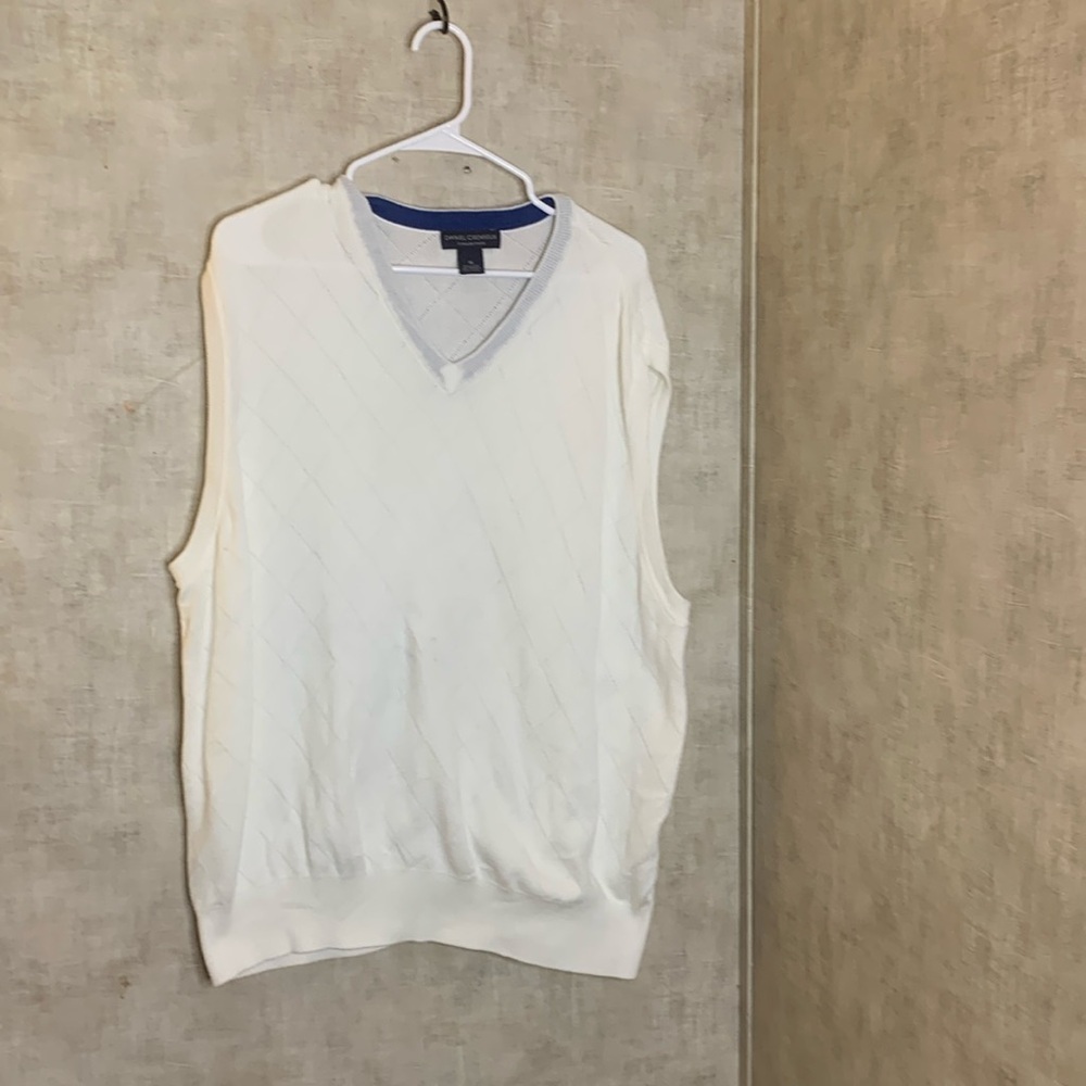 Daniel cremieux mens sweater vest size XL